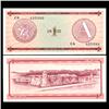 Image 1 : 1985 Cuba 1 Peso Foreign Exchange Crisp Uncirculated Note RARE Series A (CUR-05958)