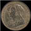 1901 Britain Victoria Penny BU MS63+ (COI-7046)