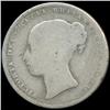 1859 Britain Victoria Shilling Better Grade (COI-7030)