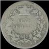 Image 2 : 1859 Britain Victoria Shilling Better Grade (COI-7030)