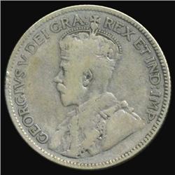 1933 Canada 25 Cent Better Grade Scarce Date (COI-7120)