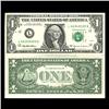 Image 1 : 1999 $1 San Fran Federal Reserve Note Sequential Pair Crisp Uncirculated (CUR-06030)