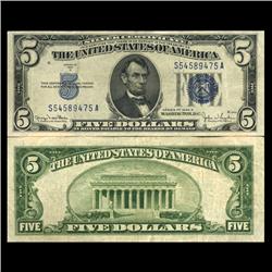 1934D $5 Silver Certificate Crisp Circulated (CUR-06046)