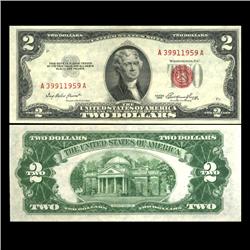 1953 $2 US Note High Grade AU (CUR-06031)