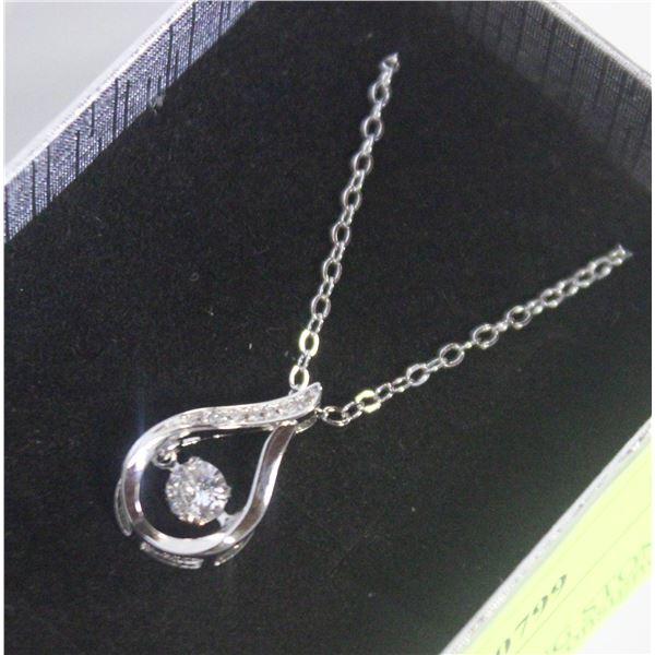 DANCING STONE NECKLACE/FLOATING STONE