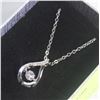 Image 1 : DANCING STONE NECKLACE/FLOATING STONE