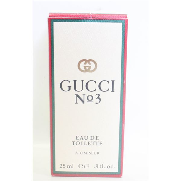 LADIES GUCCI NO.3 EAU DE TOILETTE 25ML