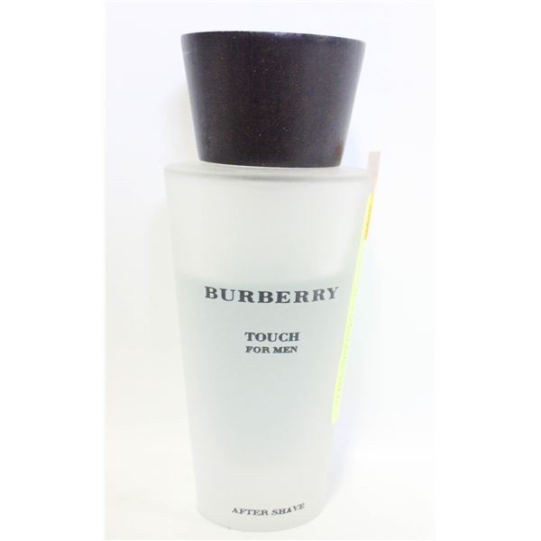 BURBERRY TOUCH FOR MEN AFTERSHAVE HALF FULL BOTTLE