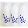 Image 1 : 3 VINTAGE JAPANESE VASE BOTTLES