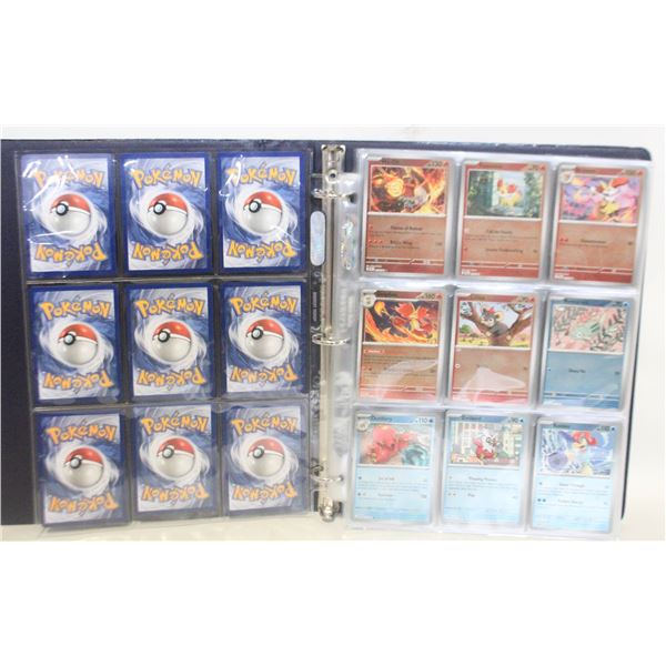 BINDER OF 177 HOLO AND REVERSE HOLO POKEMON CARDS