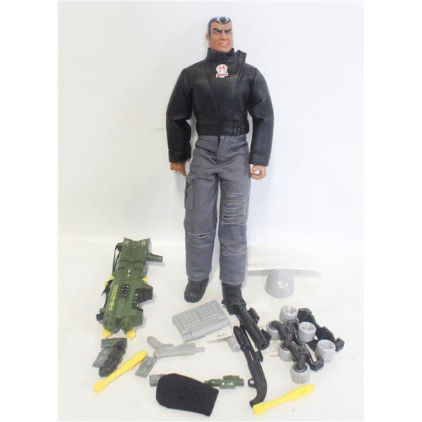 1999 "HAC LUGER" ULTRA TECH WARRIOR FIGURE W/