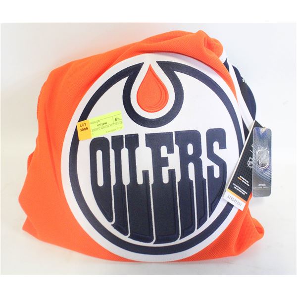 OILERS JERSEY ADIDAS AUTHENTIC SIZE XLT
