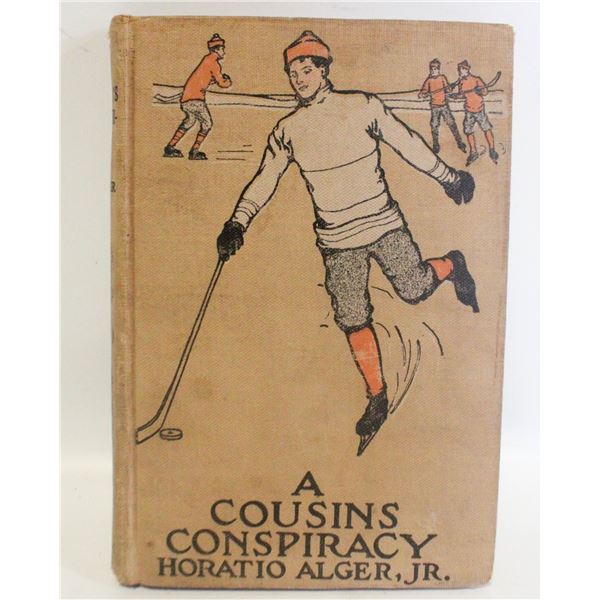1911 FIRST EDITION HOCKEY COVER BOOK