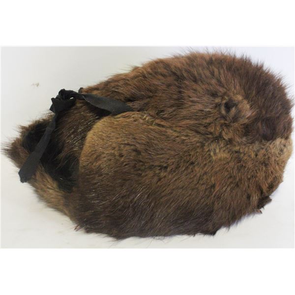 VINTAGE BEAVER HAT POLICE