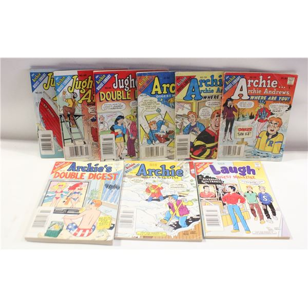 VINTAGE ARCHIE COMIC BOOKS LOT