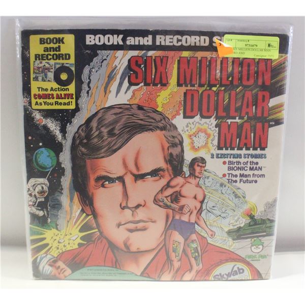 1977 SIX MILLION DOLLAR MAN RECORD AND