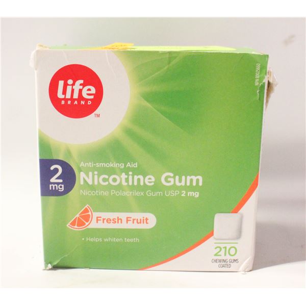 BOX FULL OF LIFE BRAND NICOTINE GUM