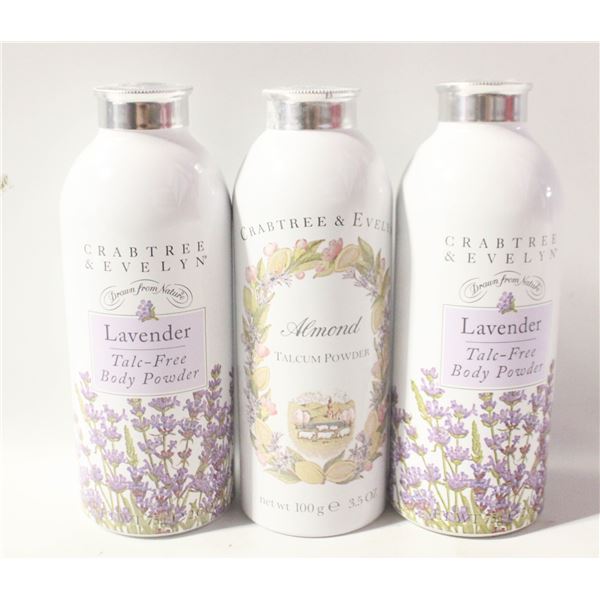 CRABTREE & EVELYN SCENTED BODY TALC