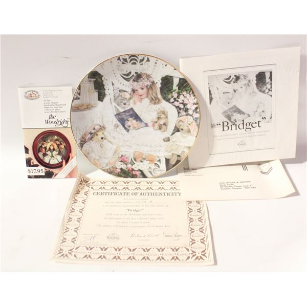 BRADFORD EXCHANGE "BRIDGET" HEIRLOOMS