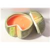 Image 1 : NEW LARGE 3 WICK MELON SCENTED CANDLE IN