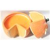 Image 1 : NEW LARGE 3 WICK ORANGE SCENTED CANDLE IN