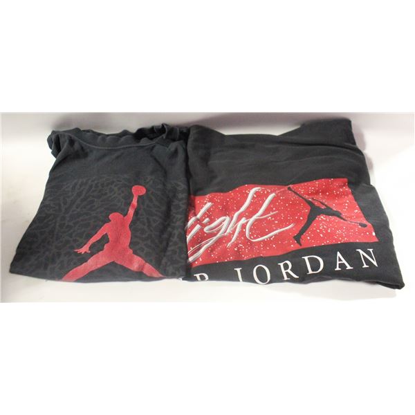 2 MENS AIR JORDAN SZ XL SHIRTS