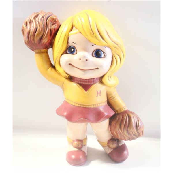 VINTAGE 1970'S ATLANTIC MOLD CHEERLEADER
