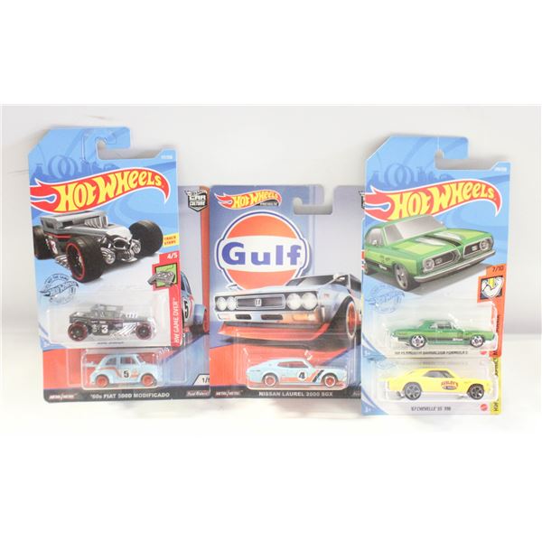 6 HOT WHEELS DIECAST SEALED