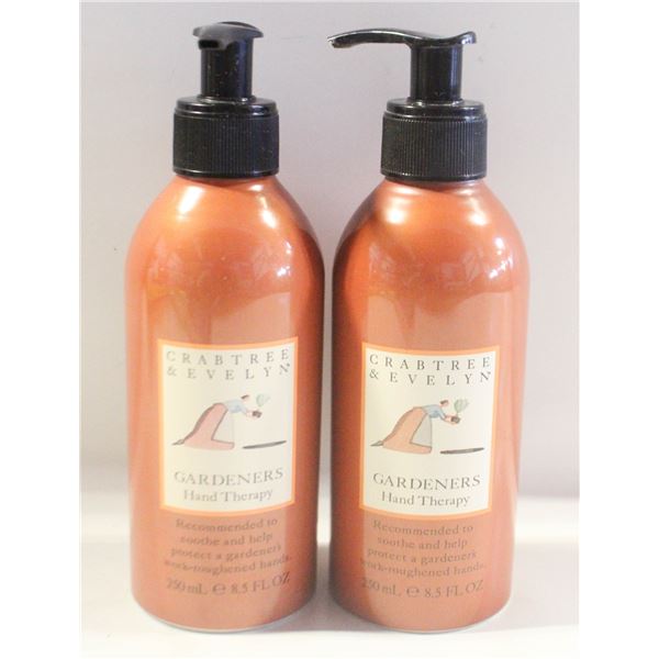 2 BOTTLES OF CRABTREE AND EVELYN
