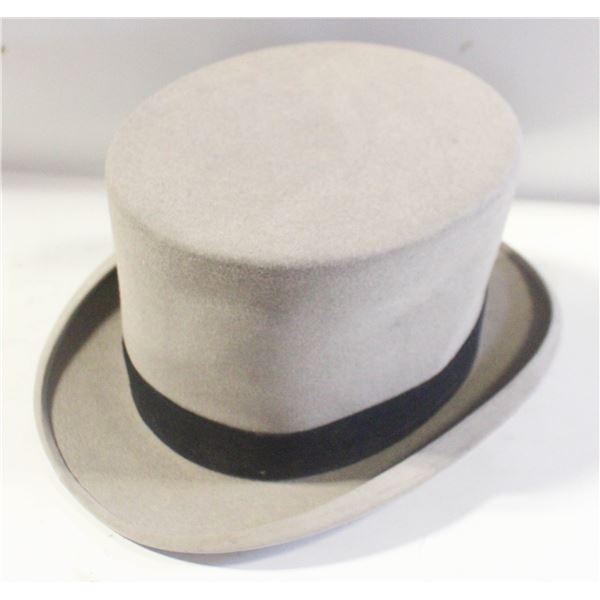 ANTIQUE 1900S SAML MORTLOCK & SON TOP HAT