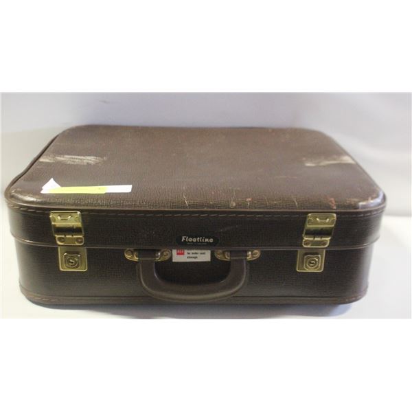 VINTAGE BROWN SUITCASE