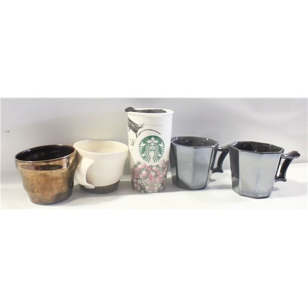 5 STARBUCKS MUG LOT