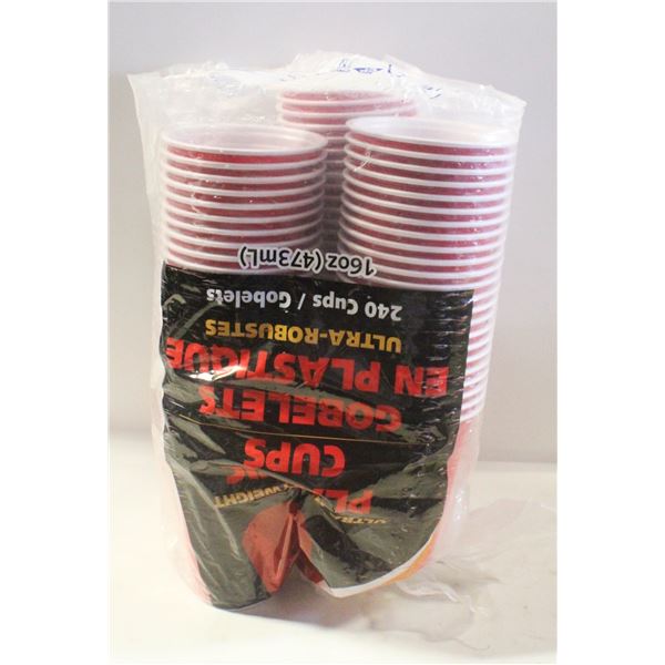 SOLO CUPS- LARGE BOX LOT