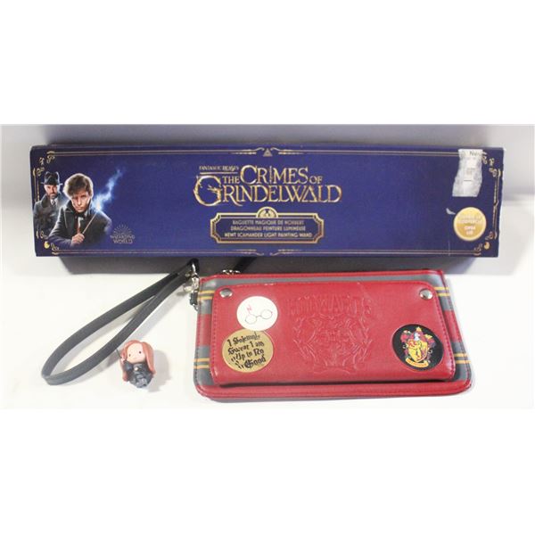 HARRY POTTER WALLET + HARMIONIE FIGURE +