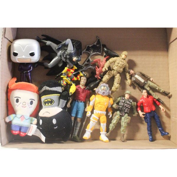 FLAT OF ESTATE ACTION FIGURES ETC