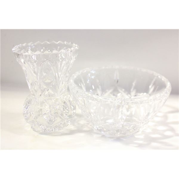 2 CUT CRYSTAL COLLECTICBLES
