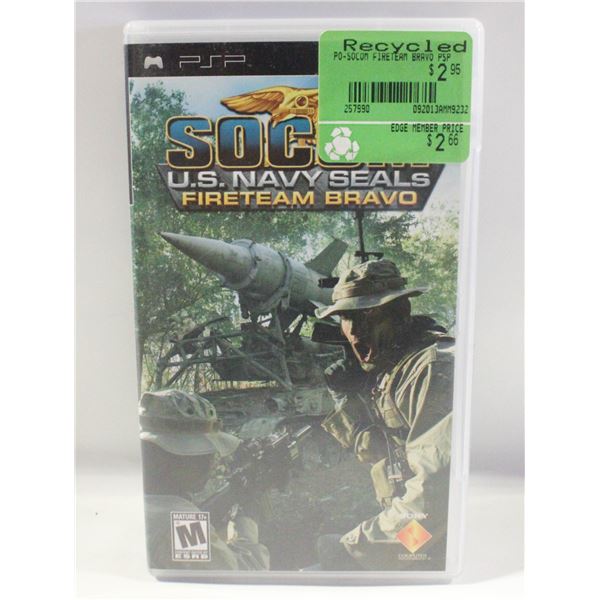 SONY PSP US NAVY SEALS FIRETEAM
