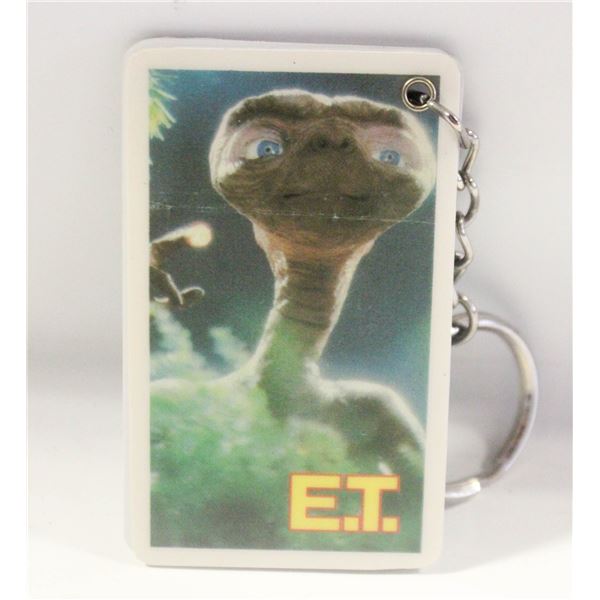 VINTAGE 1982 E.T. COLLECTIBLE KEY CHAIN