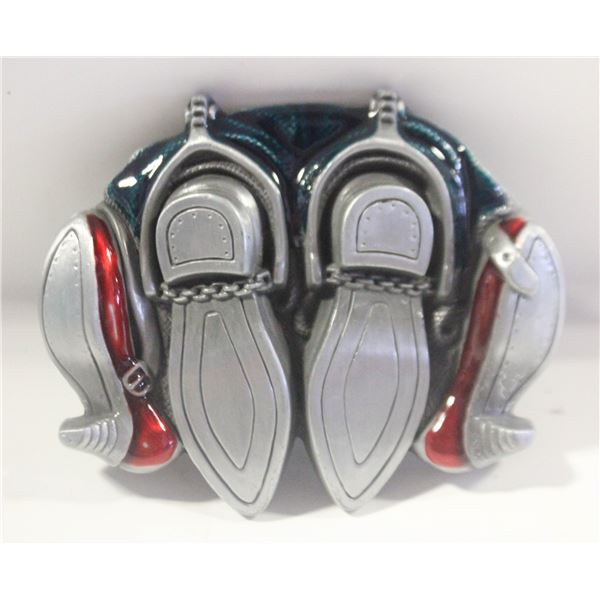 COWBOY BOOTS BELT BUCKLE