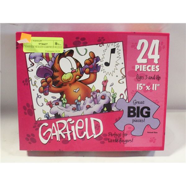 VINTAGE SEALED GARFIELD PUZZLE