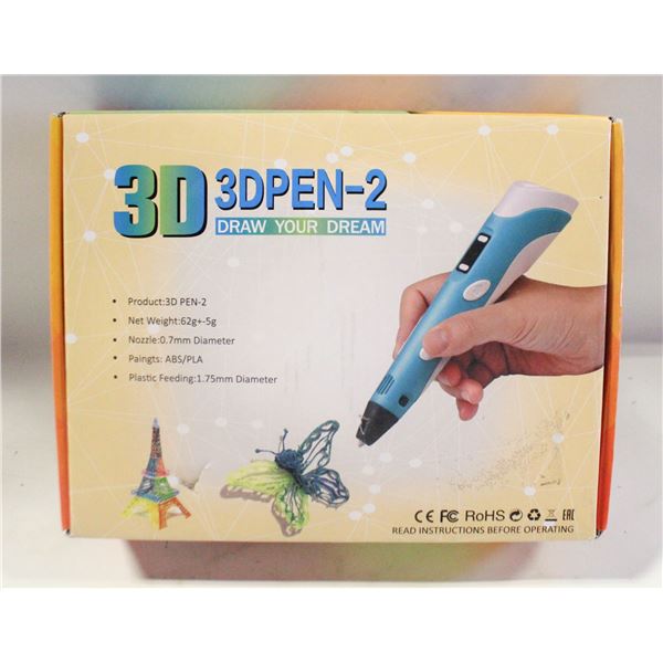 3D PEN PRINTER PEN PENCIL DIY COLORED PEN