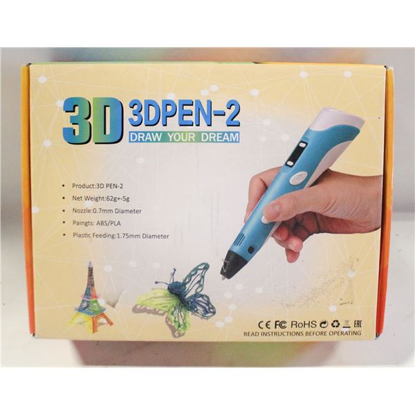 3D PEN PRINTER PEN PENCIL DIY COLORED