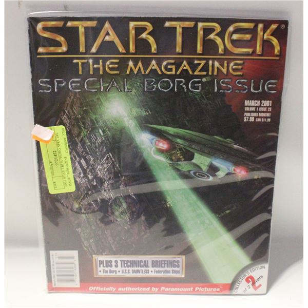2001 STAR TREK "BORG SPECIAL ISSUE" MAGAZINE