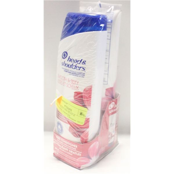 NEW SEALED 2PK HEAD & SHOULDERS SMOOTH