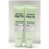 Image 1 : 2 NEW GARNIER FRUCTIS HAIR FILLER+HYALURONIC