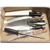 Image 1 : FLAT OF SABATIER/JA HENKLES AND OTHER KNIVES