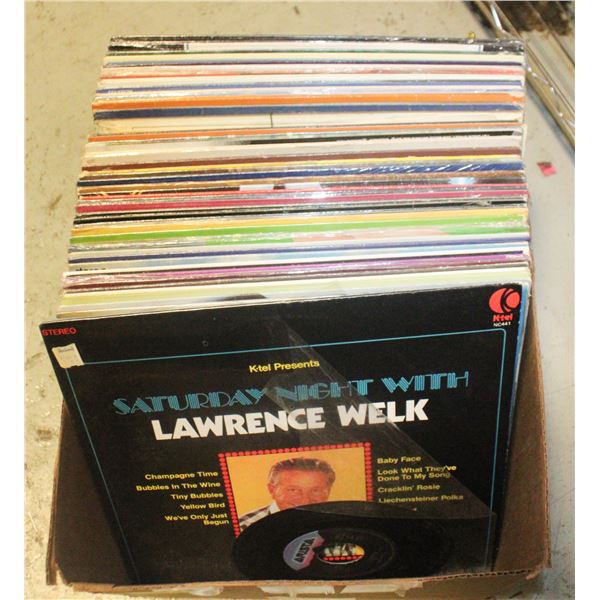 LP RECORDS- BOX LOT