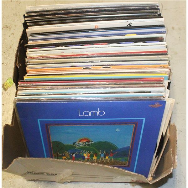 LP RECORDS- BOX LOT