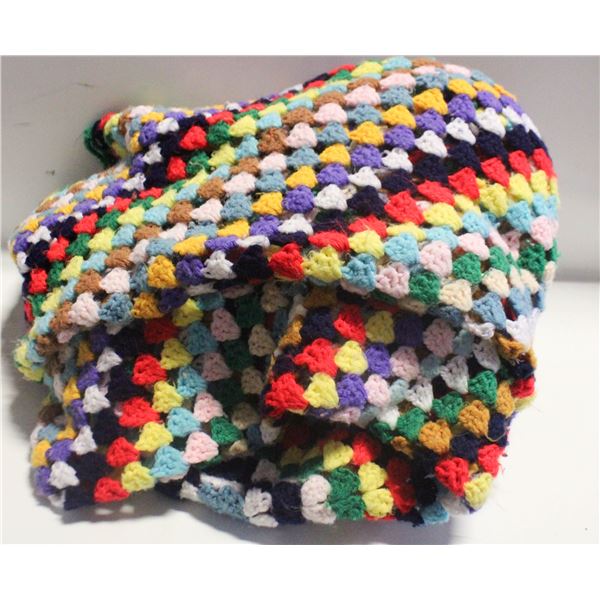 ESTATE HANDMADE CROCHET BLANKET