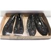Image 1 : 2 PAIRS NEW SEQUIN DANCING SHOES SIZE 38 & 36